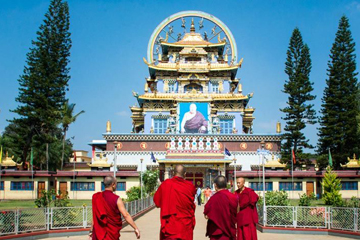 Images of Golden Temple Coorg